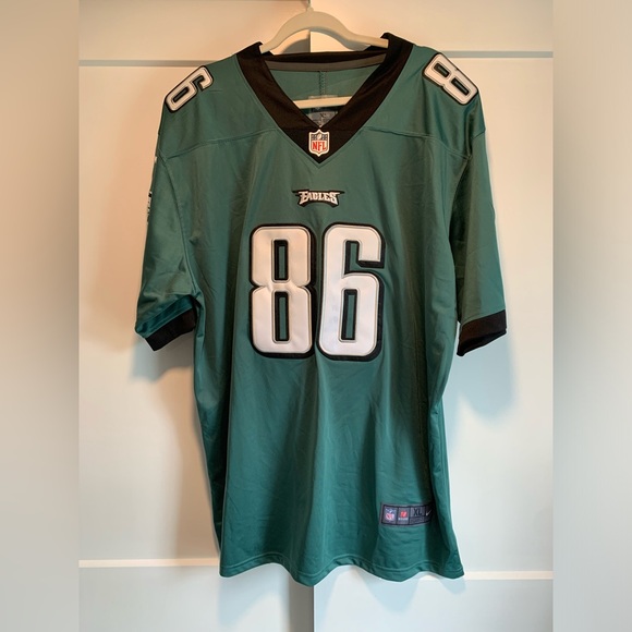 Zach Ertz - Men's Philadelphia Eagles Nike Midnight Green - Picture 2 of 5